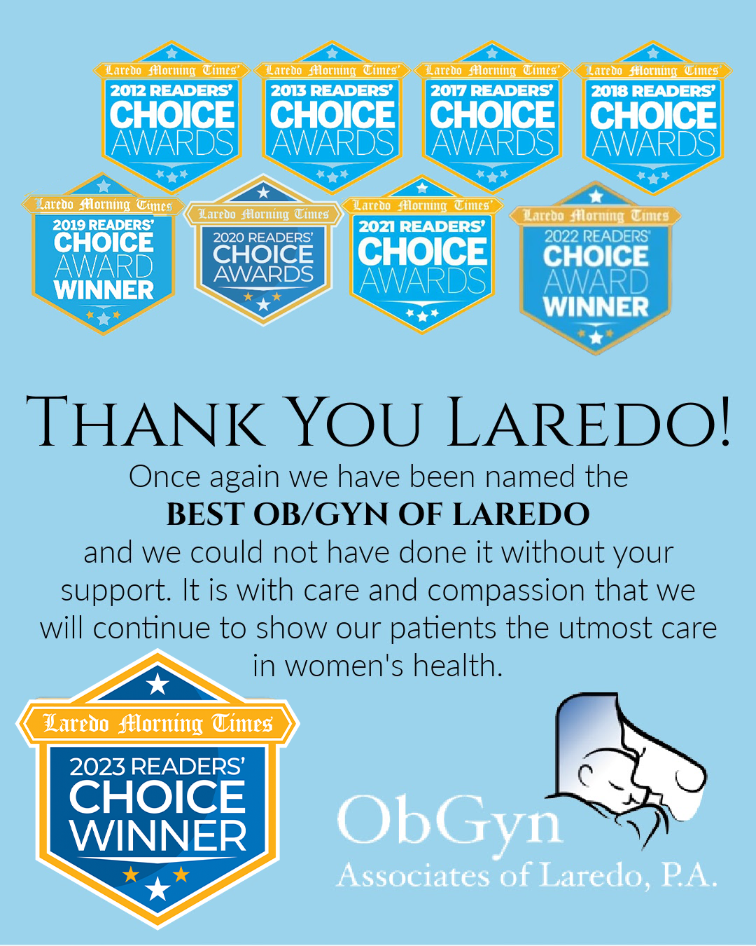 Thank you Laredo Thank you Laredo